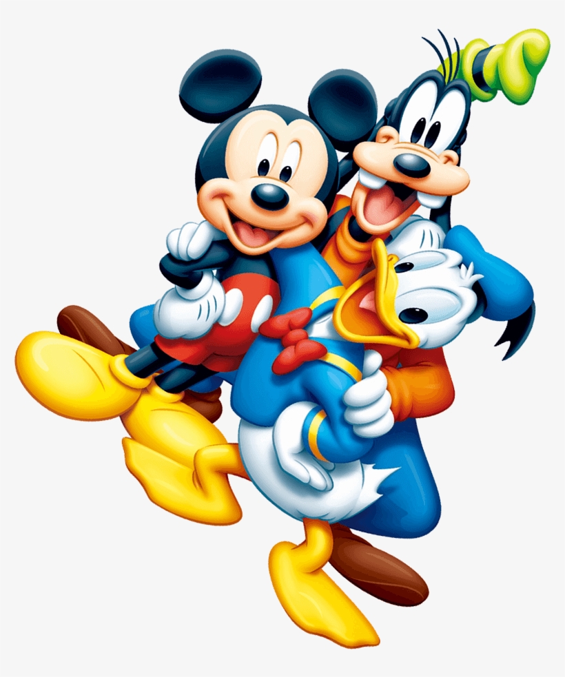 Mickey Mouse And Minnie Mouse Clipart Junction Png - Mickey Donald Goofy Png, transparent png
