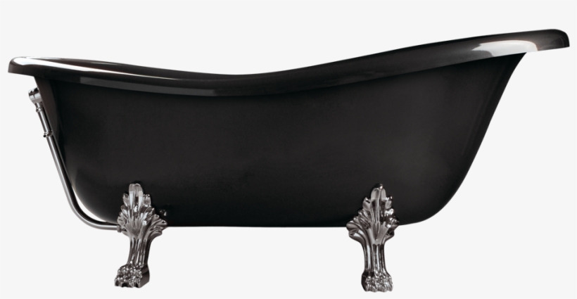 Show Product - Pyramida Luxury Freestanding Bath Tub Black 1700mm, transparent png