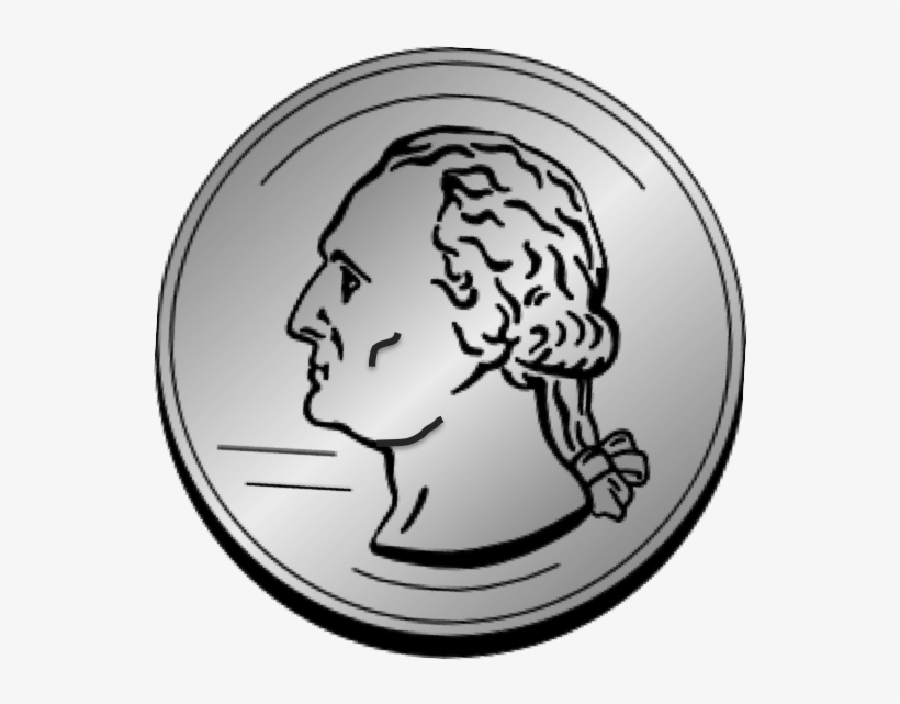 Penny - Quarter Clipart, transparent png