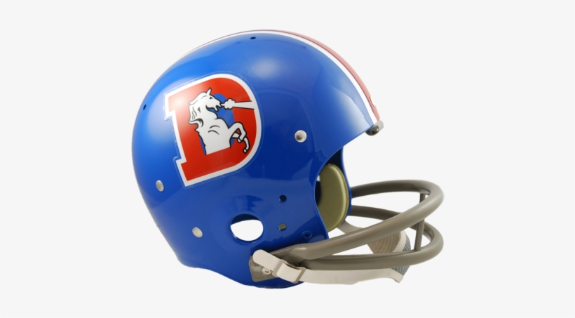 Denver Broncos Tk Suspension Helmet - Broncos Throwback Helmet, transparent png