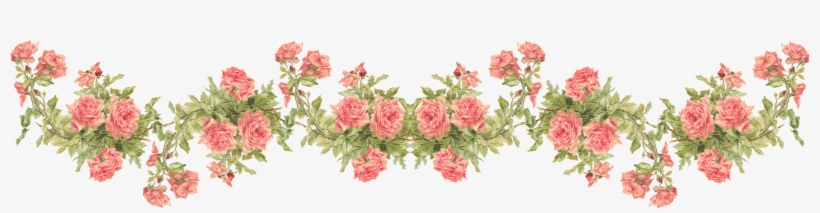 Catherine Klein Peach Roses Digital Elements - Rose Border Transparent Background, transparent png