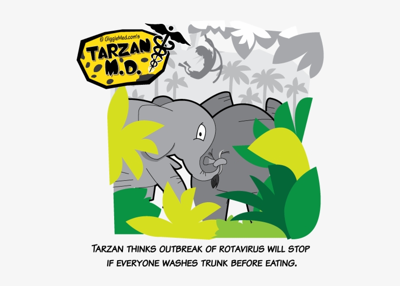 Funny Hand/trunk Washing Tarzan Md Comic From Gigglemed - Tarzan Md - Smoking Twigs Throw Blanket, transparent png