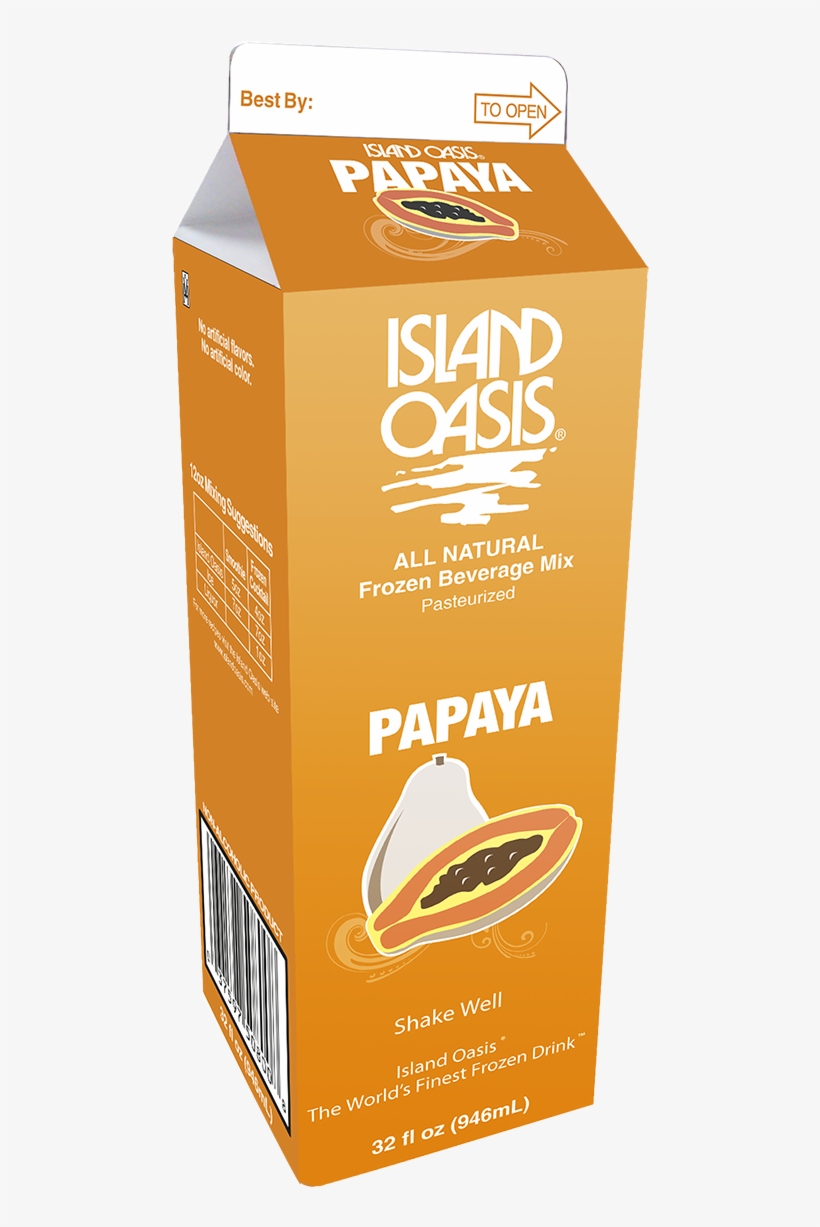20054 Io Papya 32 Oz Carton 20054 Io Papya 32 - Papaya, transparent png