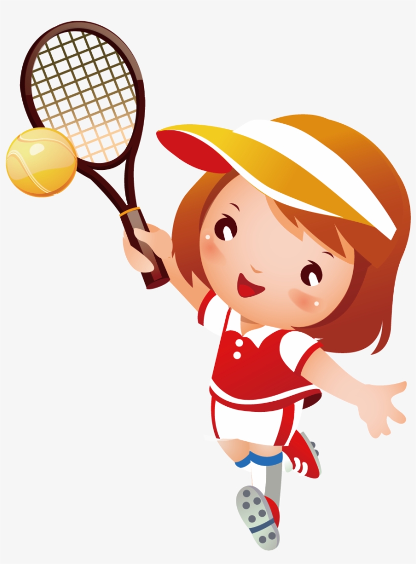 Clip Art Cute Baseball Transprent Png Free - Tennis Cartoon, transparent png