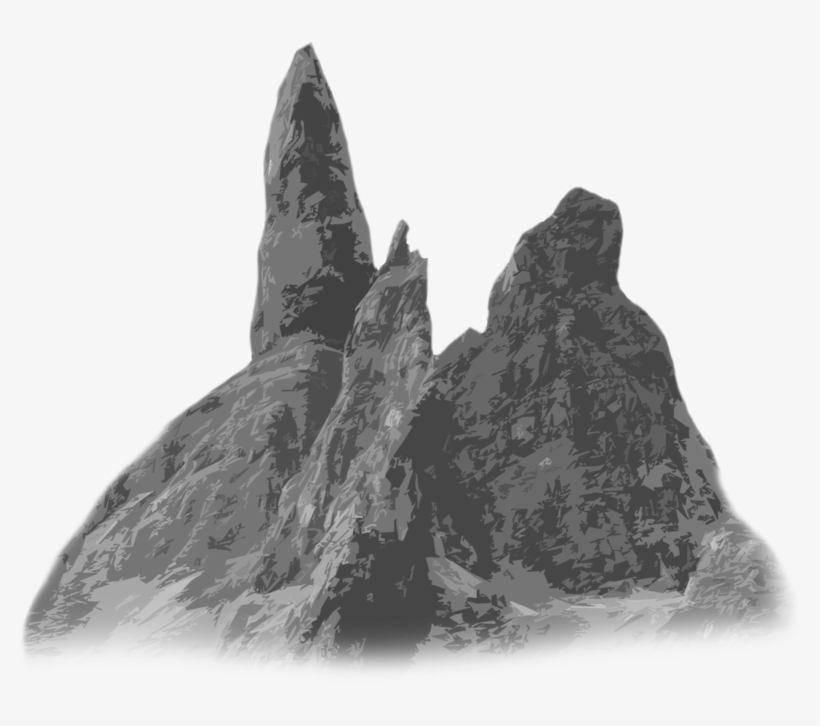 Free Fantasy Art Mountain Cutout Png By Mauvevrexel - Fantasy Mountain Png, transparent png