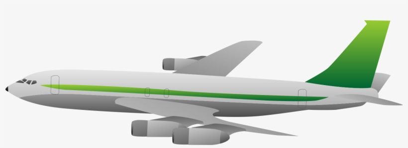 Boeing 707f - Avion De Carga Dibujo, transparent png