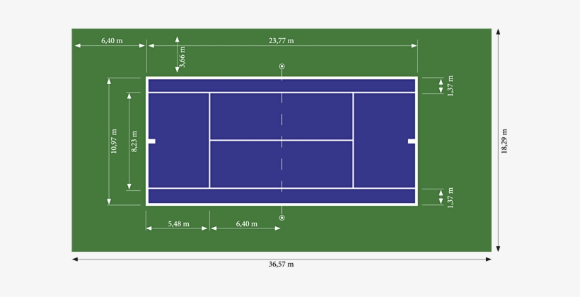 2bsa Siti - Kích Thước Sân Tennis, transparent png
