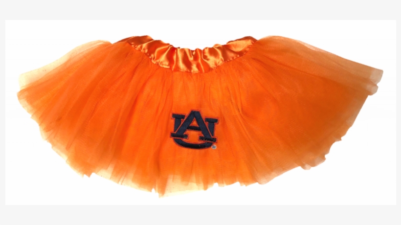 Girls Orange Tutu With Au Embroidered Patch - Infant, transparent png