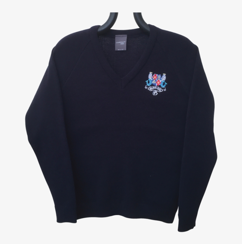 Navy V Neck Jumper, transparent png