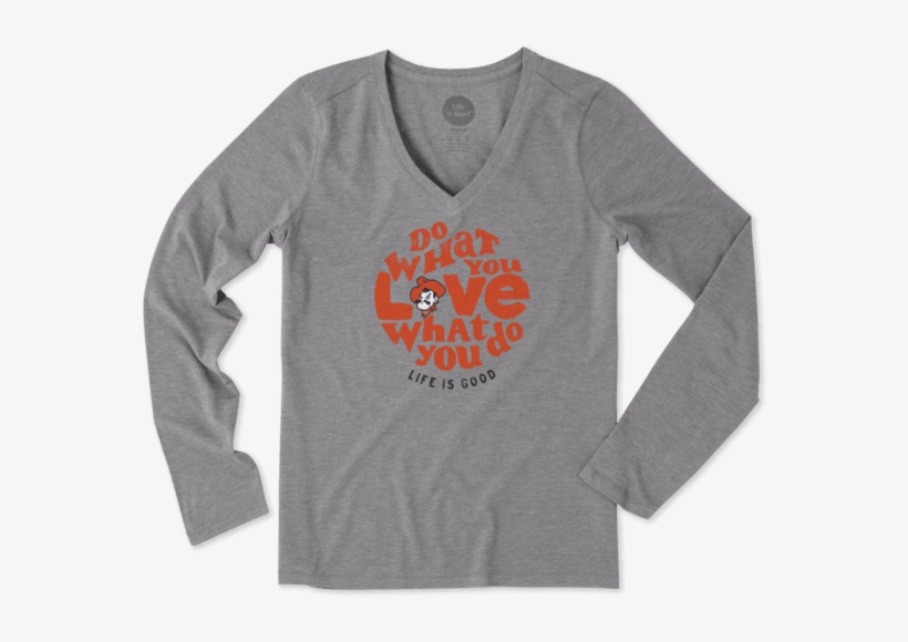 Women's Oklahoma State Cowboys Retro Dwyl Circle Long, transparent png