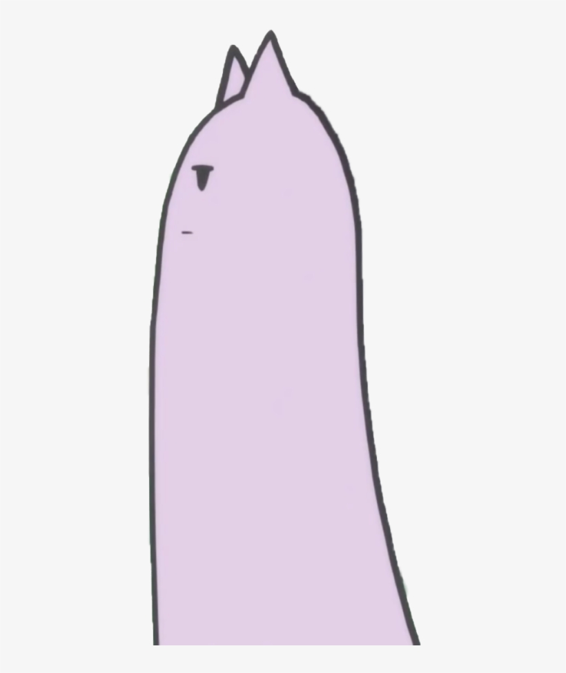 A Transparent Mildly Annoyed Cat, transparent png