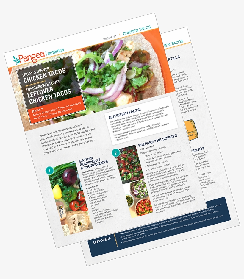 Recipe Card Png Download, transparent png