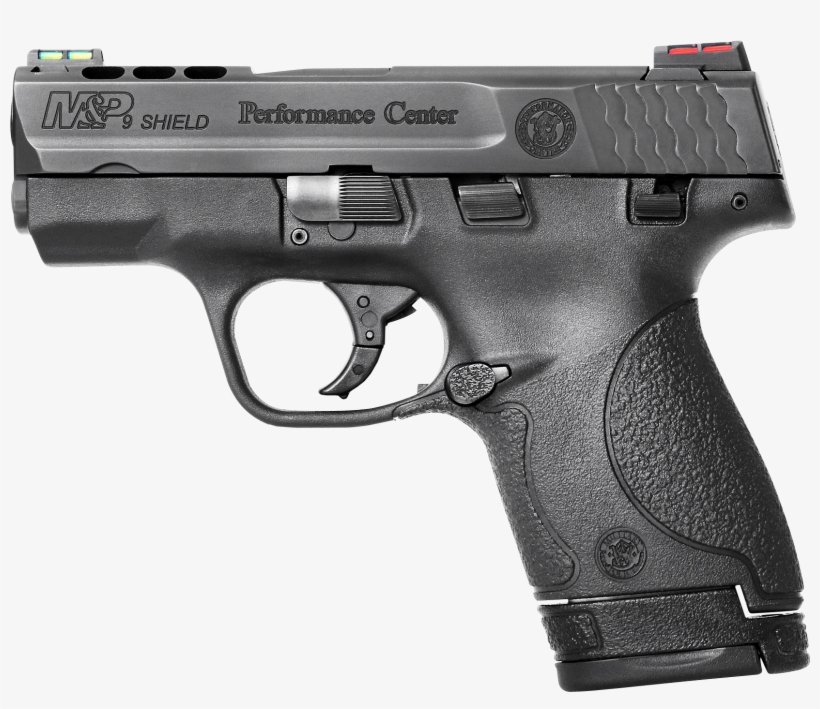 Smith & Wesson 10108 M&p 9 Shield Double 9mm Luger, transparent png
