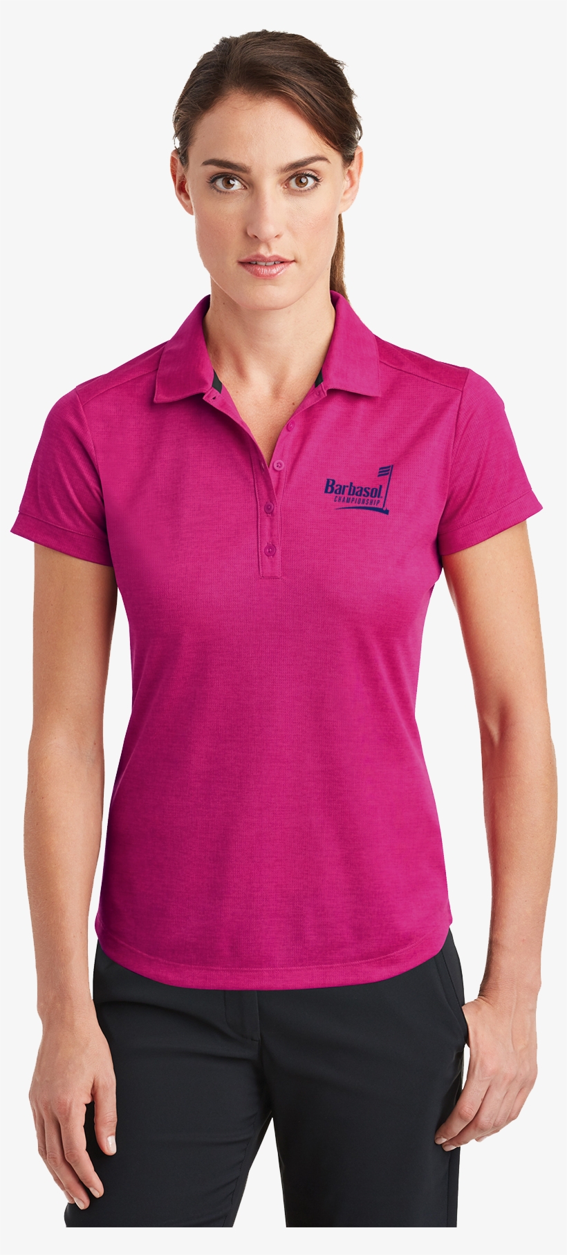 Nike Golf Ladies Dri-fit Crosshatch Polo, transparent png