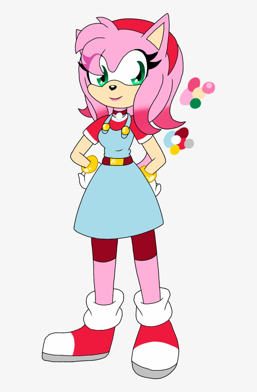 Here Is Amy Rose In My Style, transparent png