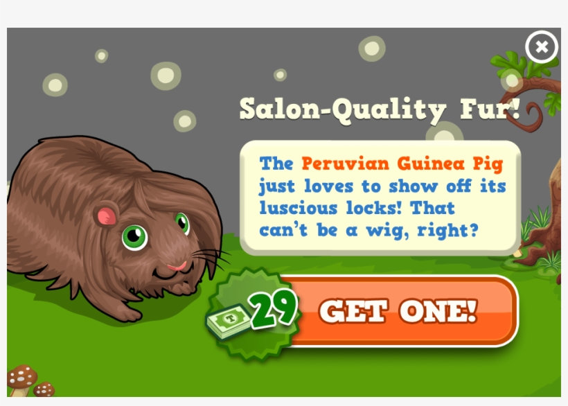 Peruvian Guinea Pig Modal, transparent png