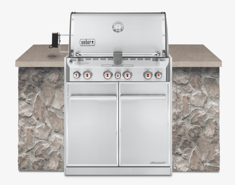 Summit® S 460 Built In Gas Grill, transparent png