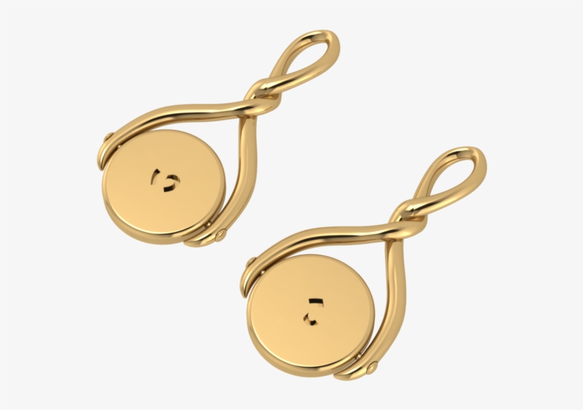 My-wishbone Spinner Pendant In Gold, transparent png