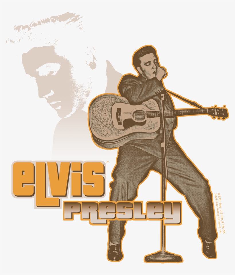 Elvis Presley The Hillbilly Cat Men's Regular Fit T-shirt, transparent png