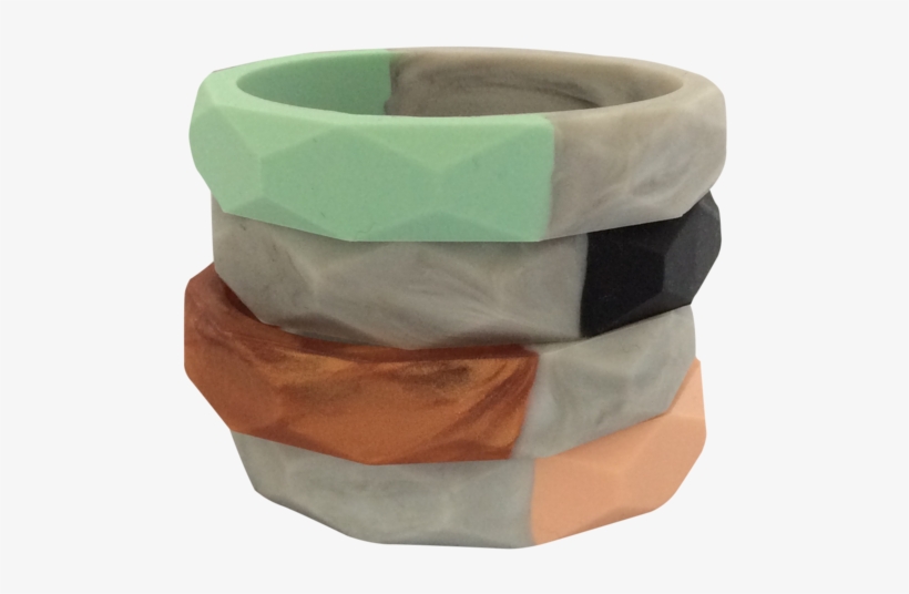 Amelia Black Marble Teething Bangle Teething Bangle-, transparent png