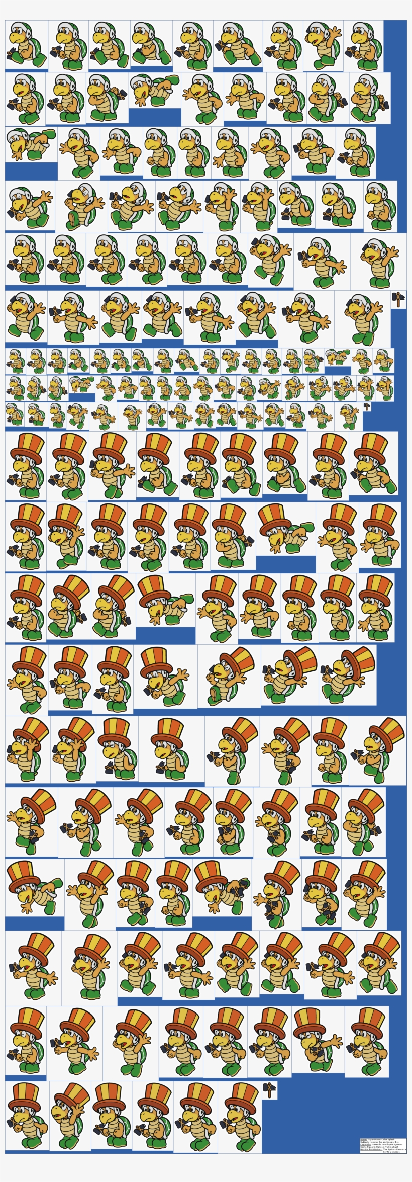 Click For Full Sized Image Hammer Bro And Juggler Bro, transparent png