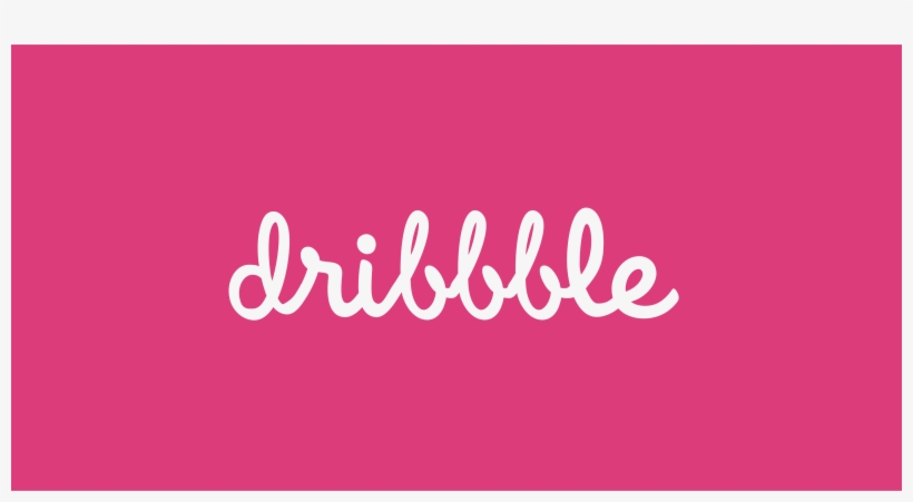 Dribbble Logo Pink, transparent png