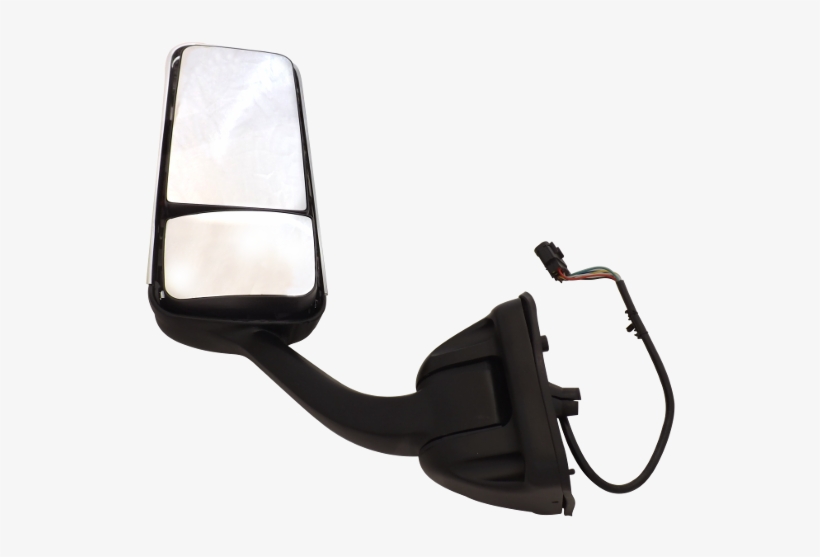 [ 330 130 C ] Freightliner Cascadia Chrome Black Mirror, transparent png