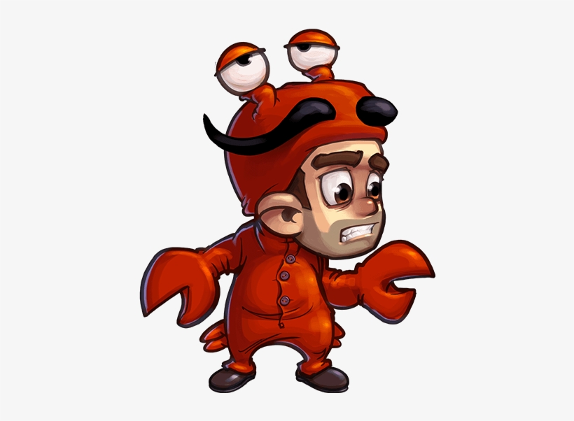 Crab Outfit, transparent png