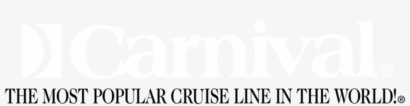 Carnival Logo Black And White, transparent png