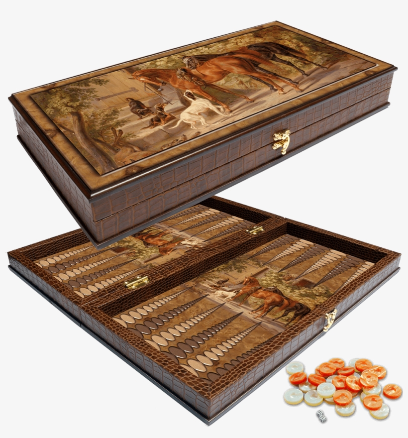 Leather Backgammon Set Porch, transparent png