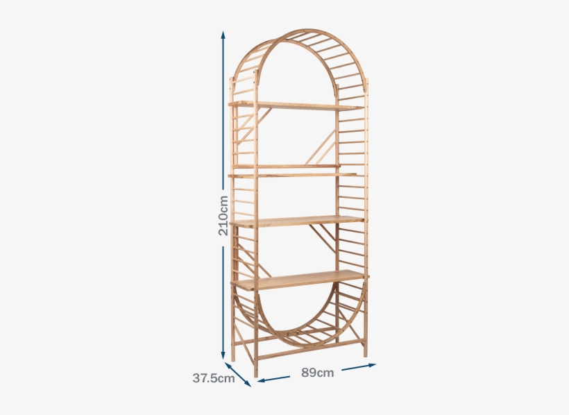 Trellis Shelving Unit, transparent png