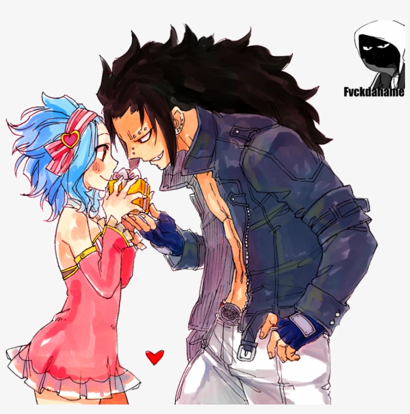 Levy And Gajeel Render By Fvckfdaname, transparent png