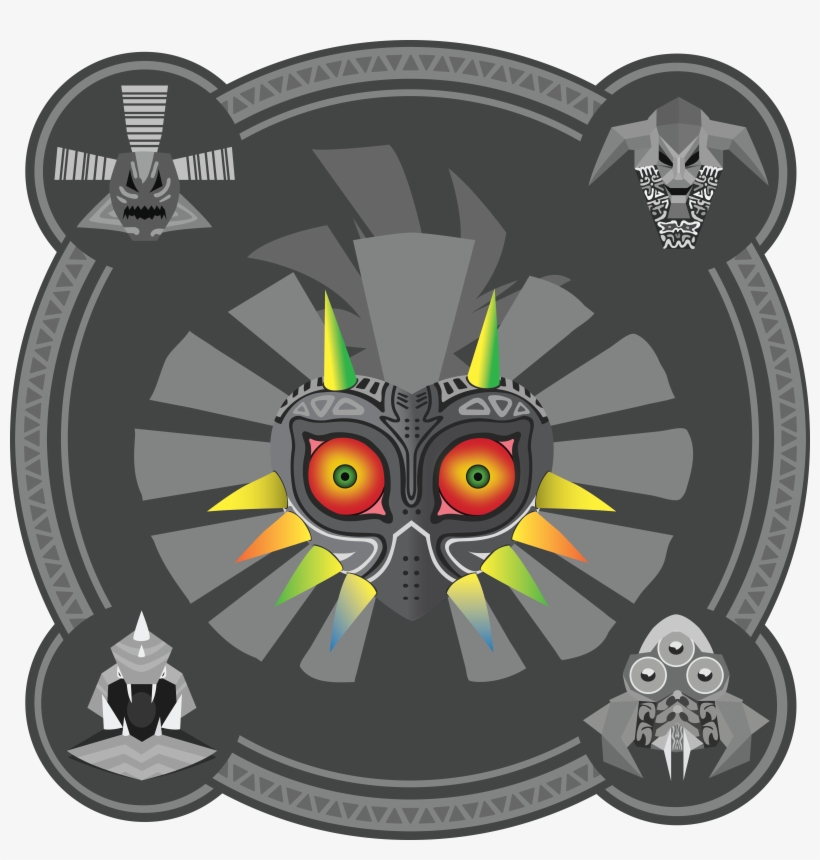 Fan Art[oc] Majora And The Four Beasts, transparent png