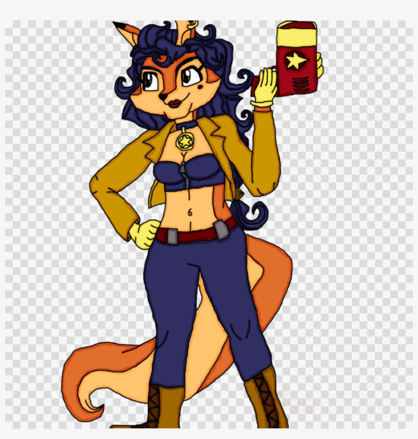 Inspector Carmelita Fox Clipart Sly Cooper And The, transparent png