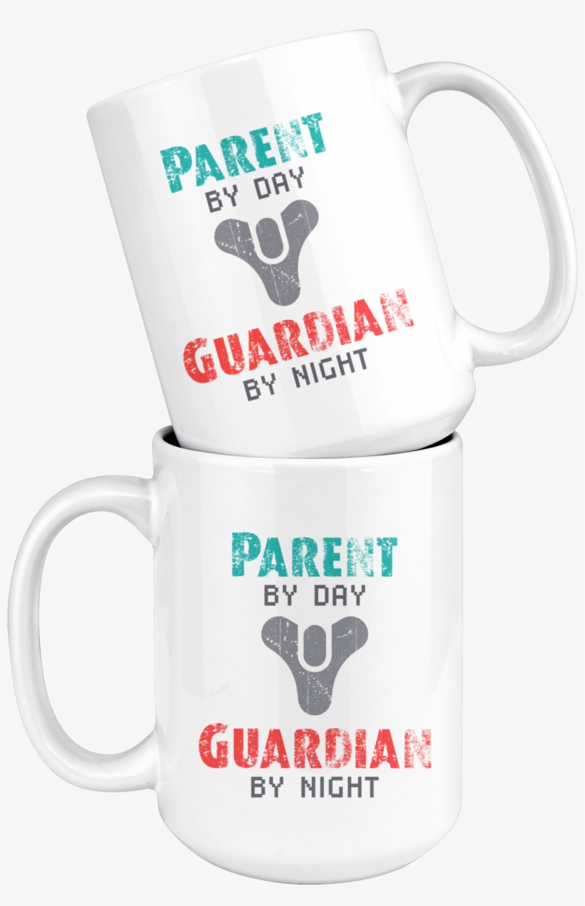 Destiny Parent By Day, Guardian By Night Mug, transparent png