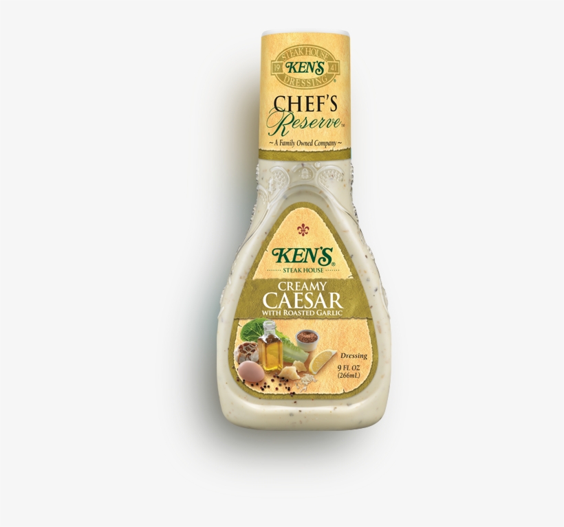 Chef's Reserve Creamy Caesar With Roasted Garlic, transparent png