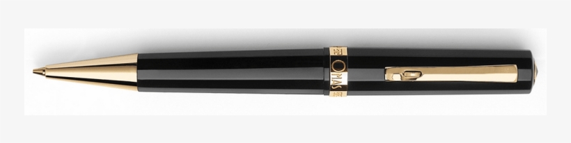 Arte Italiana Black [gold Trim] Ballpoint Pen, transparent png