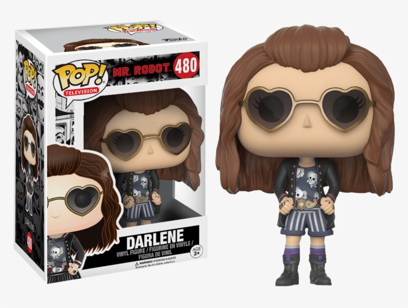 Darlene Pop Vinyl Figure, transparent png