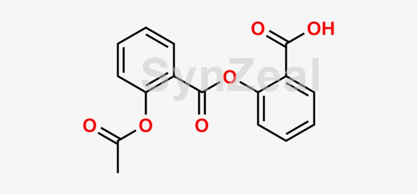 Acetylsalicylic Acid Impurity D, transparent png