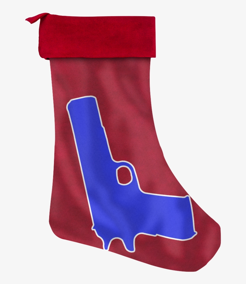 Police Christmas Stocking, transparent png