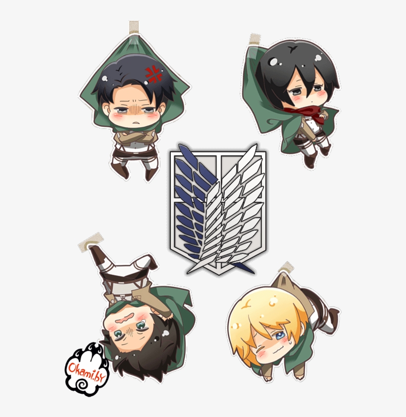 Attack On Titan Â€” Ð½ð°ðºð»ðµð¹ðºð¸, transparent png