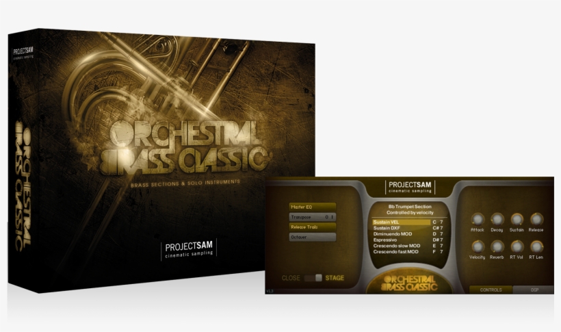 Orchestral Brass Classic, transparent png