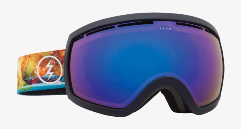 Electric Eg Goggles Eagle Brose Blue Chrome Yellow, transparent png