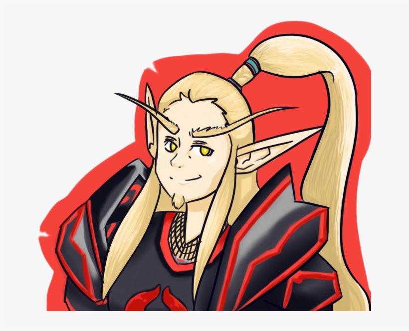 Wow Belf Paladin Comission By Tuna, transparent png
