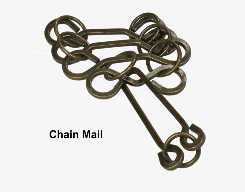 Chain Mail Metal Disentanglement Puzzle, transparent png