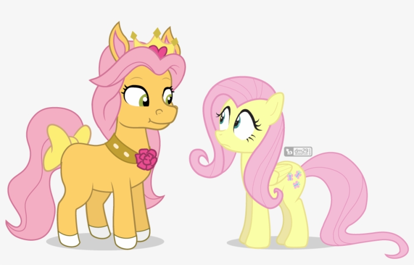 Dm29, Bow, Duo, Fluttershy, Palace Pets, Petit, Petite,, transparent png