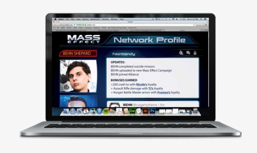 Computer Mockup Prof, transparent png