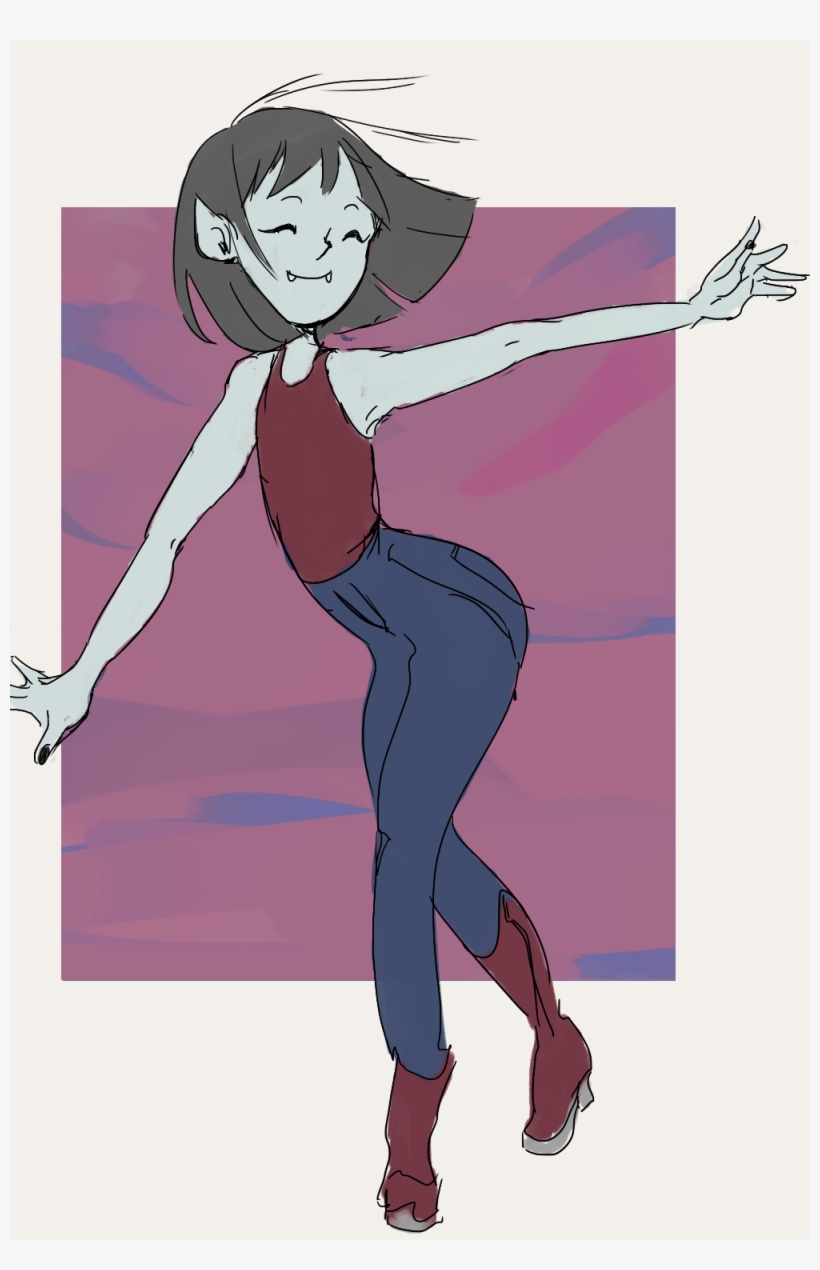 Marceline Warmup ♥ So Sad Adventure Time Crew Ended, transparent png