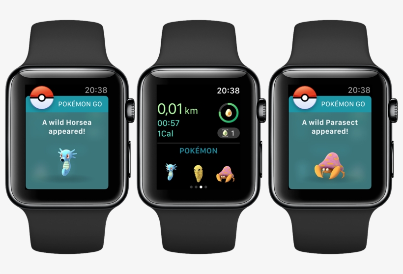 Pokémon Go Plus Pokémon Vangen Op Apple Watch, transparent png