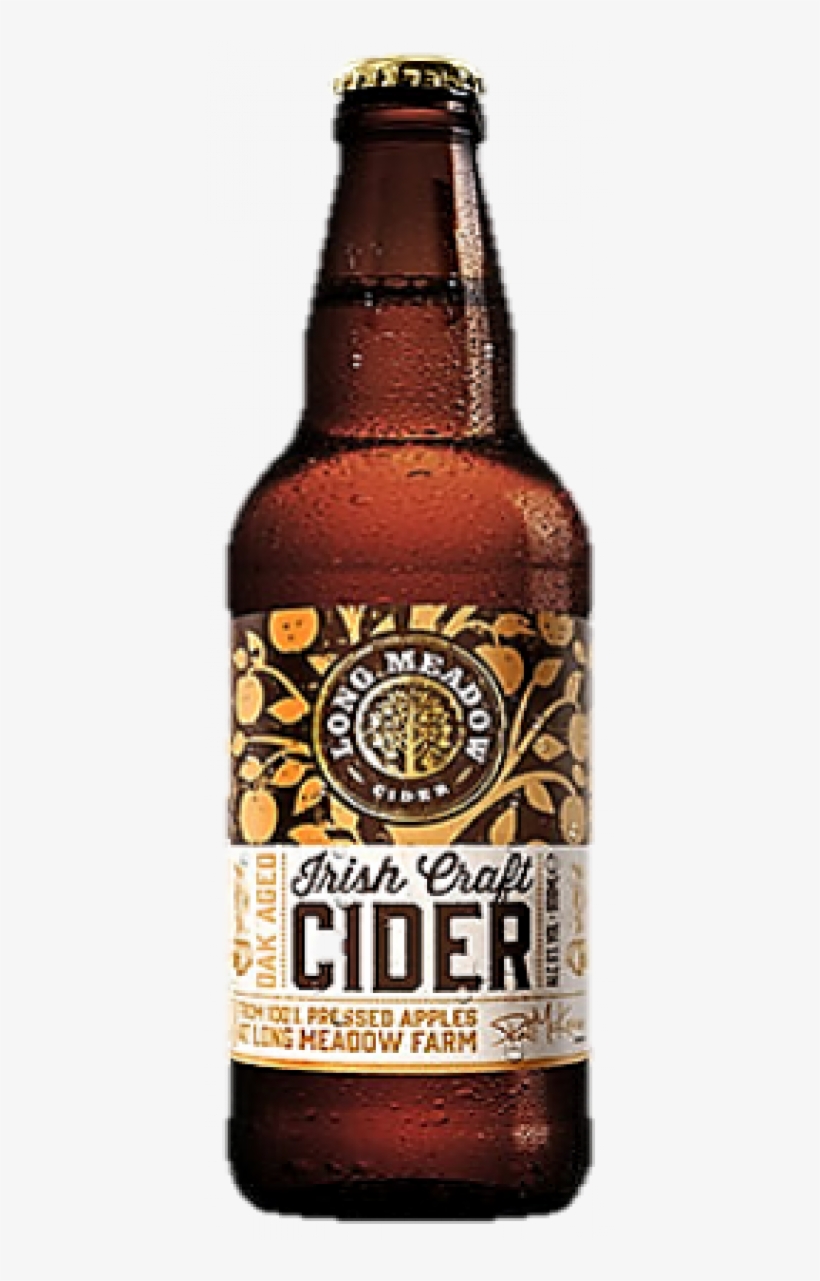 Long Meadow Oak Aged Irish Craft Cider, transparent png